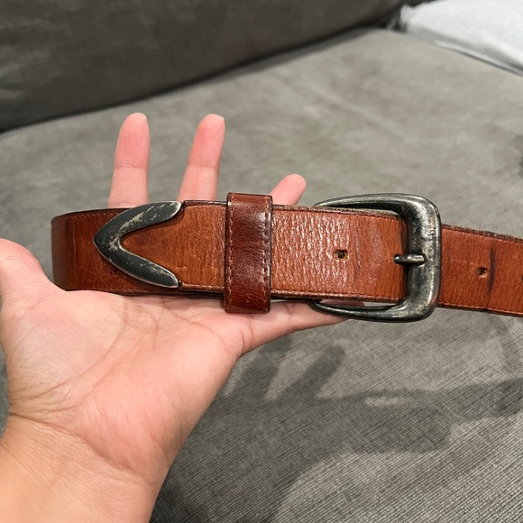 Another Line Inc. Leather Belt - Picture 3 of 6